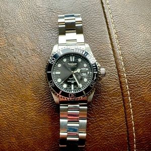 Invicta Stainless Steel Dive Watch